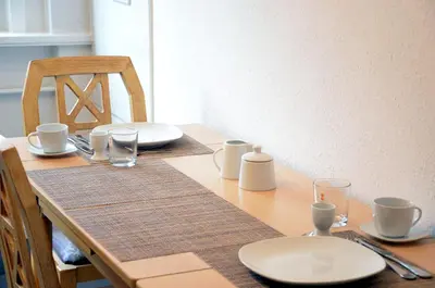Grundriss der Unterkunft Helle, großzügige Wohnung für bis zu 6 Personen