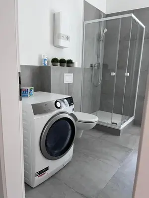 Ein Badezimmer in der Unterkunft City nah wohnen in Wuppertal