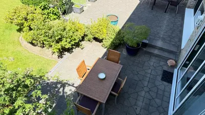 Ein Garten an der Unterkunft Komfortappartement mit Terraasse