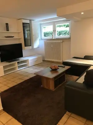 TV/Unterhaltungsangebot in der Unterkunft Schöne und große Ferien und Monteur Wohnung