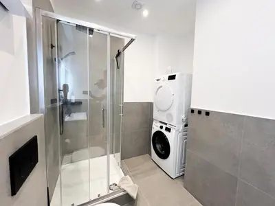 Ein Badezimmer in der Unterkunft Vibehome Düsseldorf - Little Tokyo