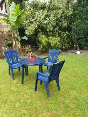 Ein Garten an der Unterkunft Appartement in Gelsenkirchen