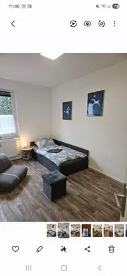 Ein Bett oder Betten in einem Zimmer der Unterkunft Appartement in Gelsenkirchen