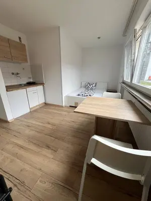 Küche/Küchenzeile in der Unterkunft Wohnung in der Ludwigstraße im Zentrum von Dortmund