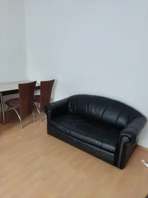 Ein Sitzbereich in der Unterkunft Ferienwohnung Grundstein