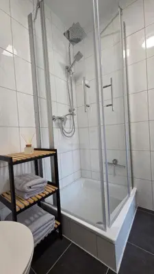 Ein Badezimmer in der Unterkunft MaxMir - Tannenweg Iserlohn
