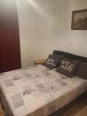 Ein Bett oder Betten in einem Zimmer der Unterkunft Apartment sleep