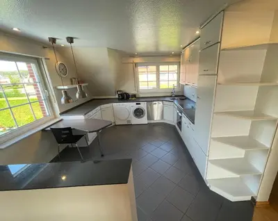 Küche/Küchenzeile in der Unterkunft Großzügige Ferienwohnung für bis zu 4 Personen mit Balkon