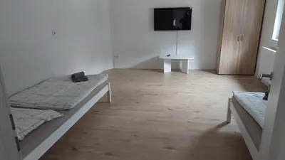 Ein Bett oder Betten in einem Zimmer der Unterkunft Haus Blankenagel