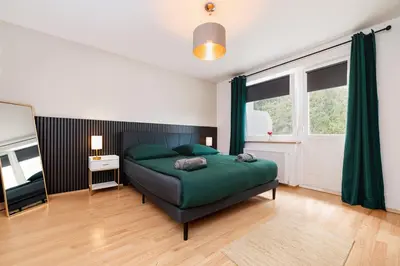 Ein Sitzbereich in der Unterkunft Smart Home - Essen - Perfect for 5 Guests! Central - Balcony - Netflix - Free Parking Zone