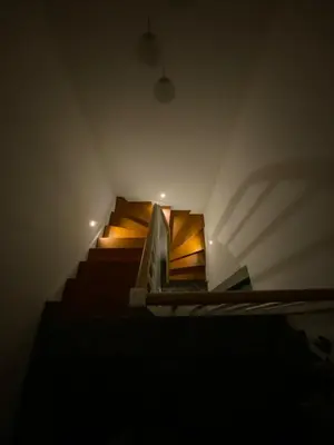 Ein Bett oder Betten in einem Zimmer der Unterkunft Stilvolles Domizil im Zentrum von Unna