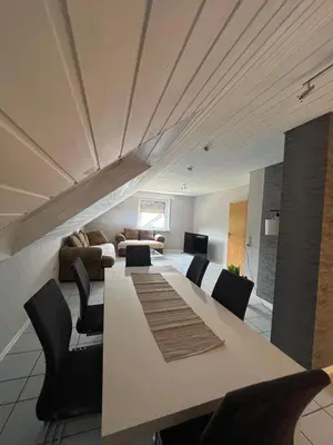 Ein Sitzbereich in der Unterkunft 24-7 Living - Fully Equipped Apartment in Waltrop with Top Connection