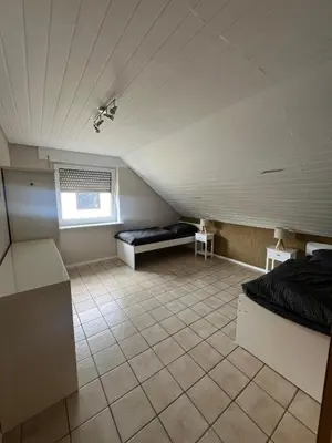 Ein Bett oder Betten in einem Zimmer der Unterkunft 24-7 Living - Fully Equipped Apartment in Waltrop with Top Connection