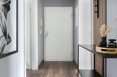 Grundriss der Unterkunft Premium Apartment - Küche - Komfort - Zentral