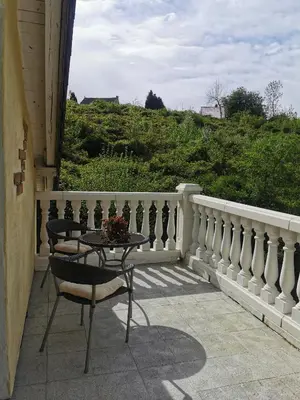 Ein Balkon oder eine Terrasse in der Unterkunft Urlaub im Ruhrgebiet