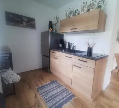Küche/Küchenzeile in der Unterkunft Urlaub im Ruhrgebiet