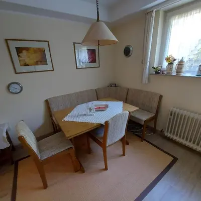 Ein Sitzbereich in der Unterkunft Wuppertal Katernberg