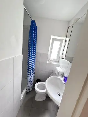 Ein Badezimmer in der Unterkunft Apartment Central Hemer Nähe Lungen Klinik