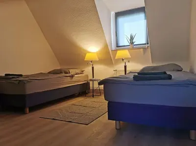 Ein Bett oder Betten in einem Zimmer der Unterkunft Puppenstube Nr 2