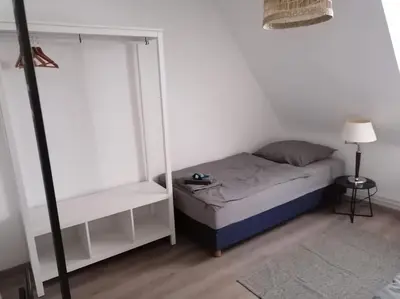 Ein Bett oder Betten in einem Zimmer der Unterkunft Puppenstube Nr 2