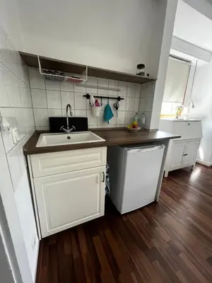 Küche/Küchenzeile in der Unterkunft Idyllisch wohnen an der Ruhr