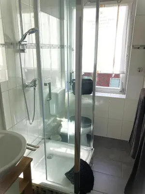 Ein Badezimmer in der Unterkunft Time-Out Westerbauer TA13