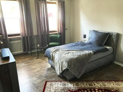 Ein Bett oder Betten in einem Zimmer der Unterkunft Time-Out Westerbauer TA13