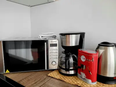 Kaffee-/Teezubehör in der Unterkunft 2- Zimmerwohnung in Centrum für 4Person