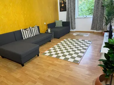Ein Sitzbereich in der Unterkunft Casa Grande