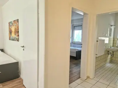 Ein Badezimmer in der Unterkunft Meribu S27 Wohnung für Monteure und Arbeiter