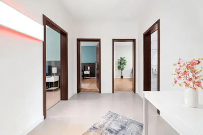 Grundriss der Unterkunft Smart Home - Essen - Perfect for 5 Guests! Central - Balcony - Netflix - Free Parking Zone