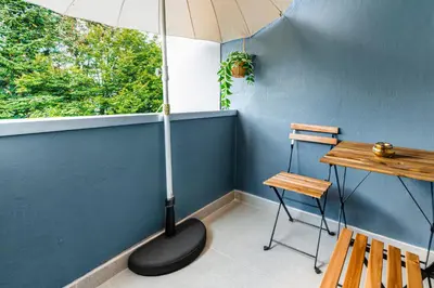 Grundriss der Unterkunft Smart Home - Essen - Perfect for 5 Guests! Central - Balcony - Netflix - Free Parking Zone