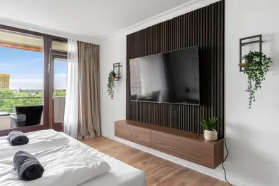 TV/Unterhaltungsangebot in der Unterkunft Beyond Living - Apartment Zentral