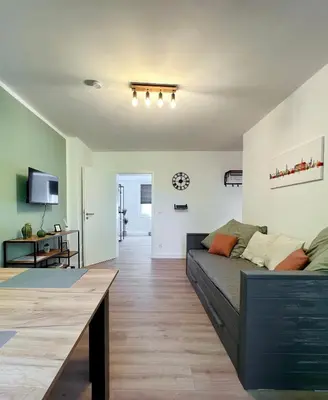 TV/Unterhaltungsangebot in der Unterkunft Salí - Remscheid - Apartmenthaus