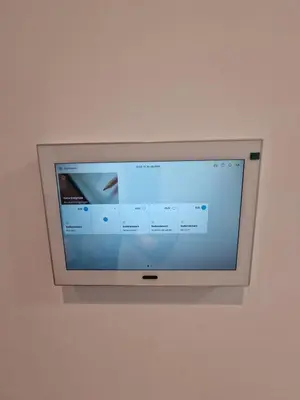 TV/Unterhaltungsangebot in der Unterkunft Parkside Modernes Studio Appartment
