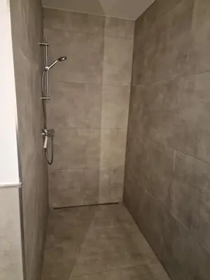 Ein Badezimmer in der Unterkunft Parkside Modernes Studio Appartment