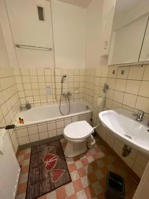Ein Badezimmer in der Unterkunft MAD Ferienwohnungen 2