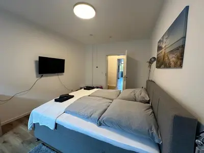 Ein Bett oder Betten in einem Zimmer der Unterkunft After-Work-Home 2