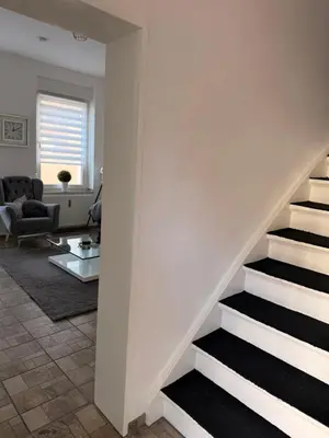 Ein Sitzbereich in der Unterkunft Ferien Monteur Haus C&M