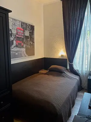 Ein Bett oder Betten in einem Zimmer der Unterkunft Parkhotel Essen