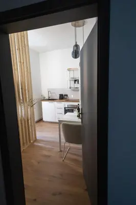Küche/Küchenzeile in der Unterkunft Apartment 