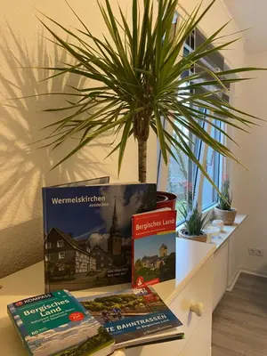 Grundriss der Unterkunft Schöne Ferienwohnung mit Terrasse, nur 2 Minuten zur Autobahn