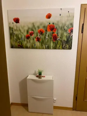 Grundriss der Unterkunft Schöne Ferienwohnung mit Terrasse, nur 2 Minuten zur Autobahn