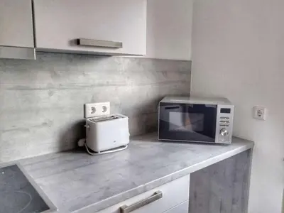 Küche/Küchenzeile in der Unterkunft 1 Zimmer Apartment