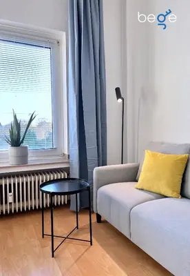 Ein Sitzbereich in der Unterkunft BEGE APARTMENTS Corporate Corner