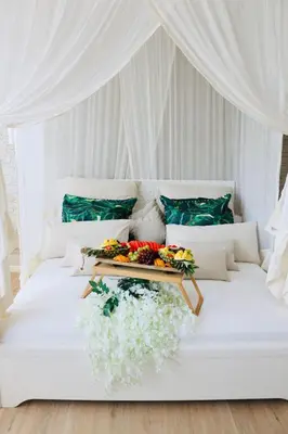 Ein Bett oder Betten in einem Zimmer der Unterkunft WellTime PrivateSpa