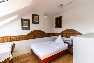 Ein Bett oder Betten in einem Zimmer der Unterkunft Monteur-Apartments mitten im Ruhrgebiet - Bochum