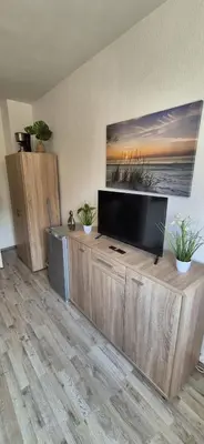 TV/Unterhaltungsangebot in der Unterkunft Monteurwohnung Nähe MoviePark