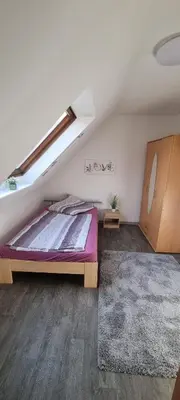 Ein Bett oder Betten in einem Zimmer der Unterkunft Monteurwohnung in Marl - Lipper 70 - DGL