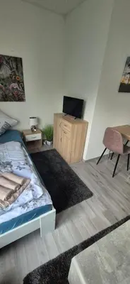 TV/Unterhaltungsangebot in der Unterkunft Monteurwohnung in Marl - Lipper 70 - 2OGR